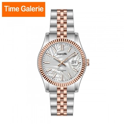 Crocodile CRDW5955.118 Stainless Steel Strap Graphic Analog Quartz Men Watch 